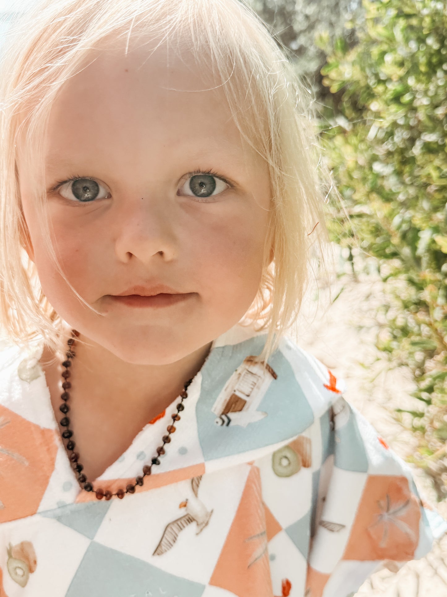 Coastal Cabana ~ Hooded poncho beach towel
