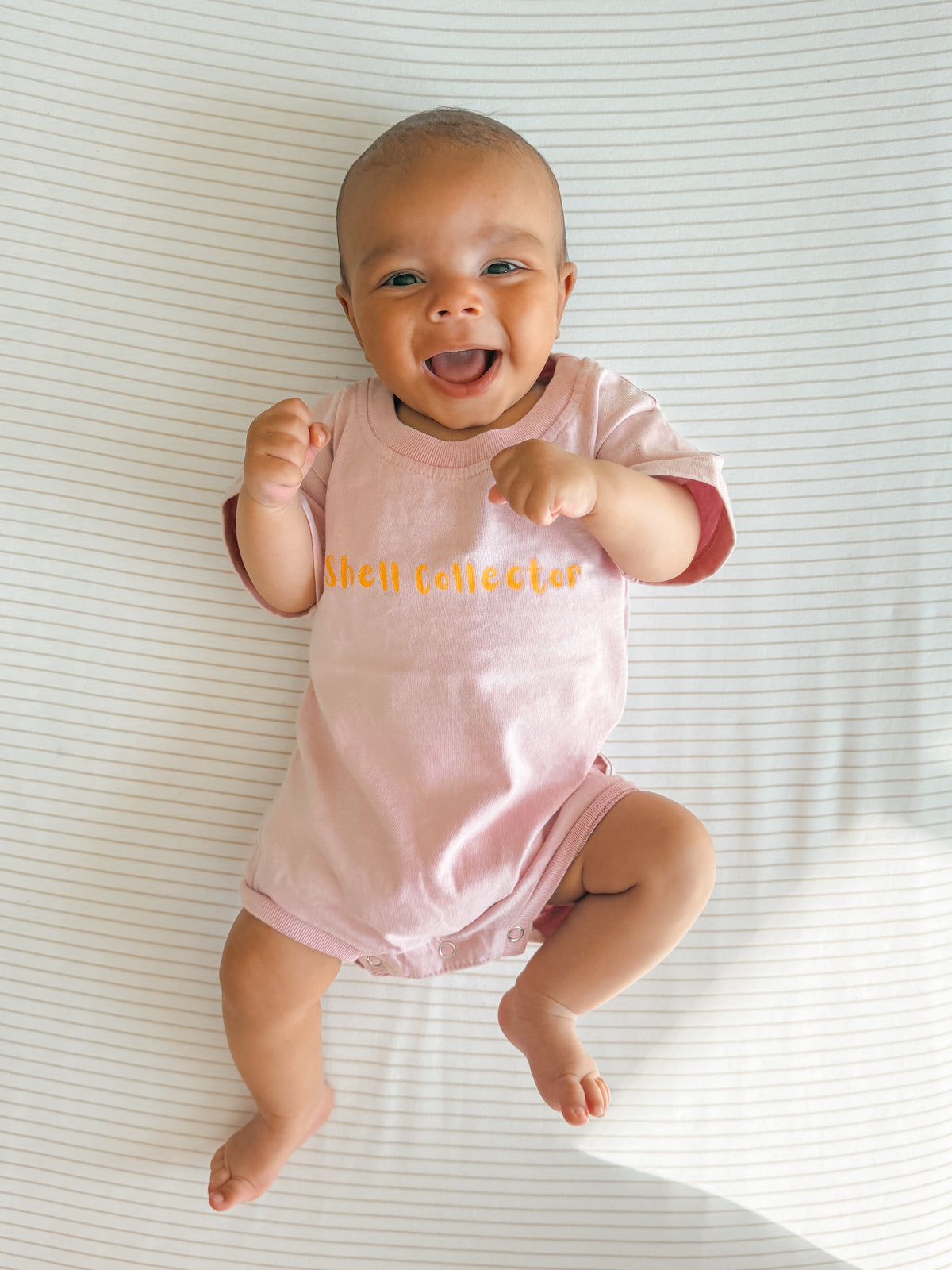 Shell collector t-shirt romper