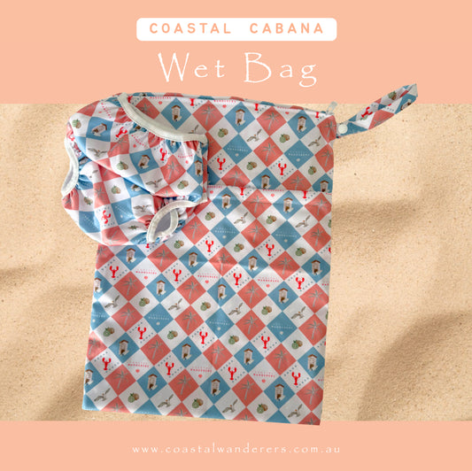 Coastal Cabana - Wet bag