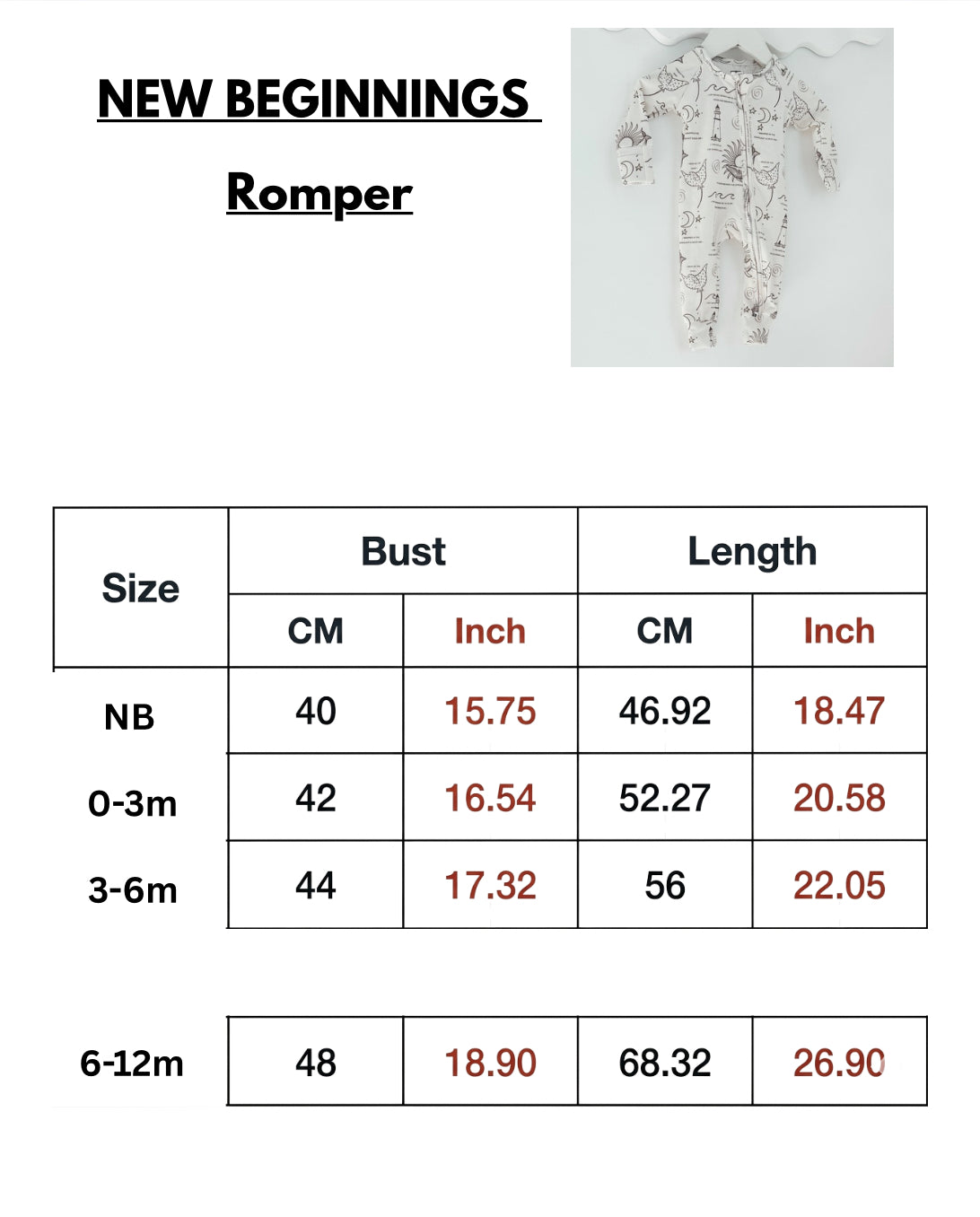 New  Beginnings Romper