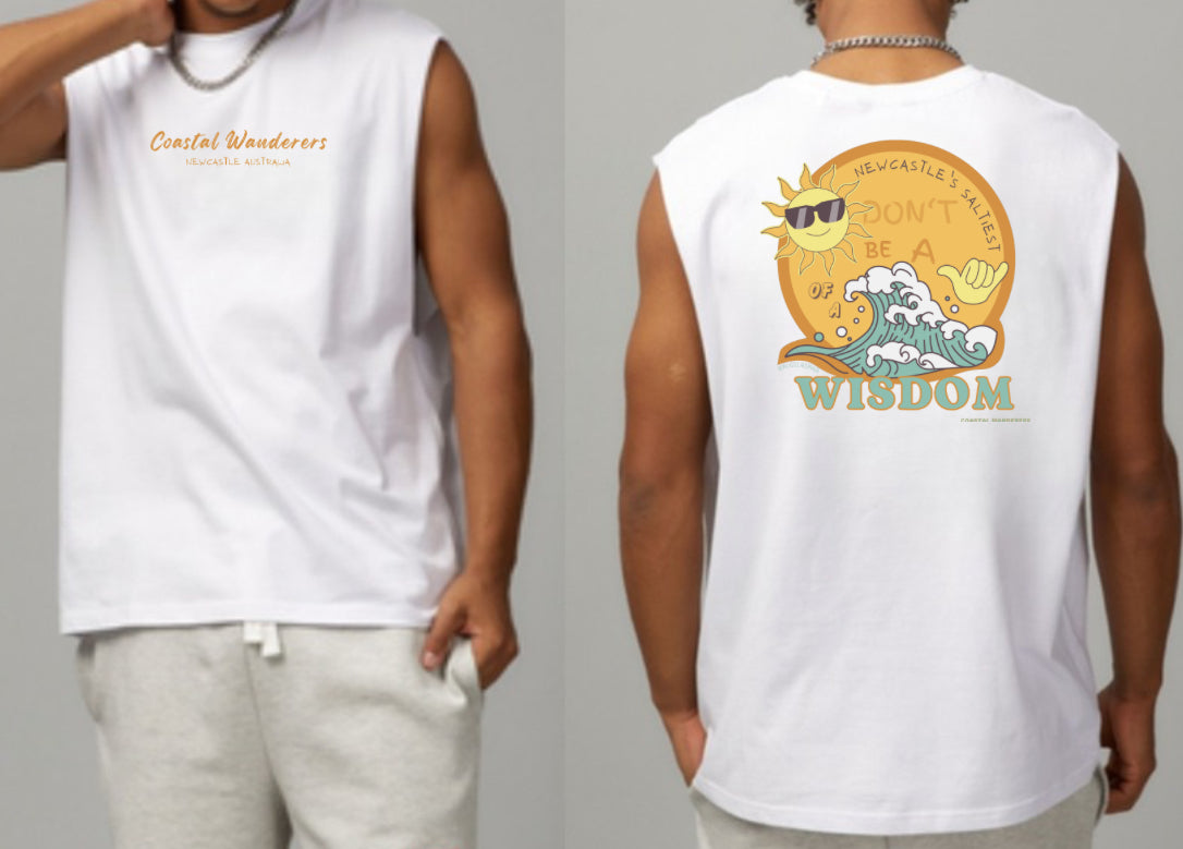 Saltiest wisdom Singlet mens