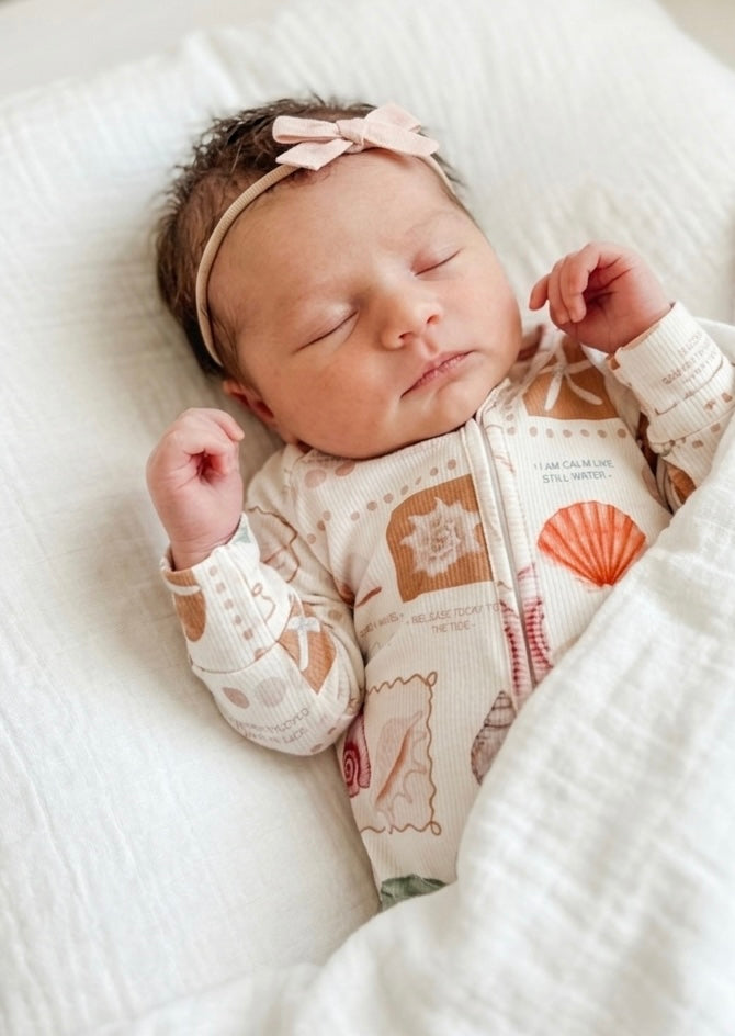 Coral Clouds Romper