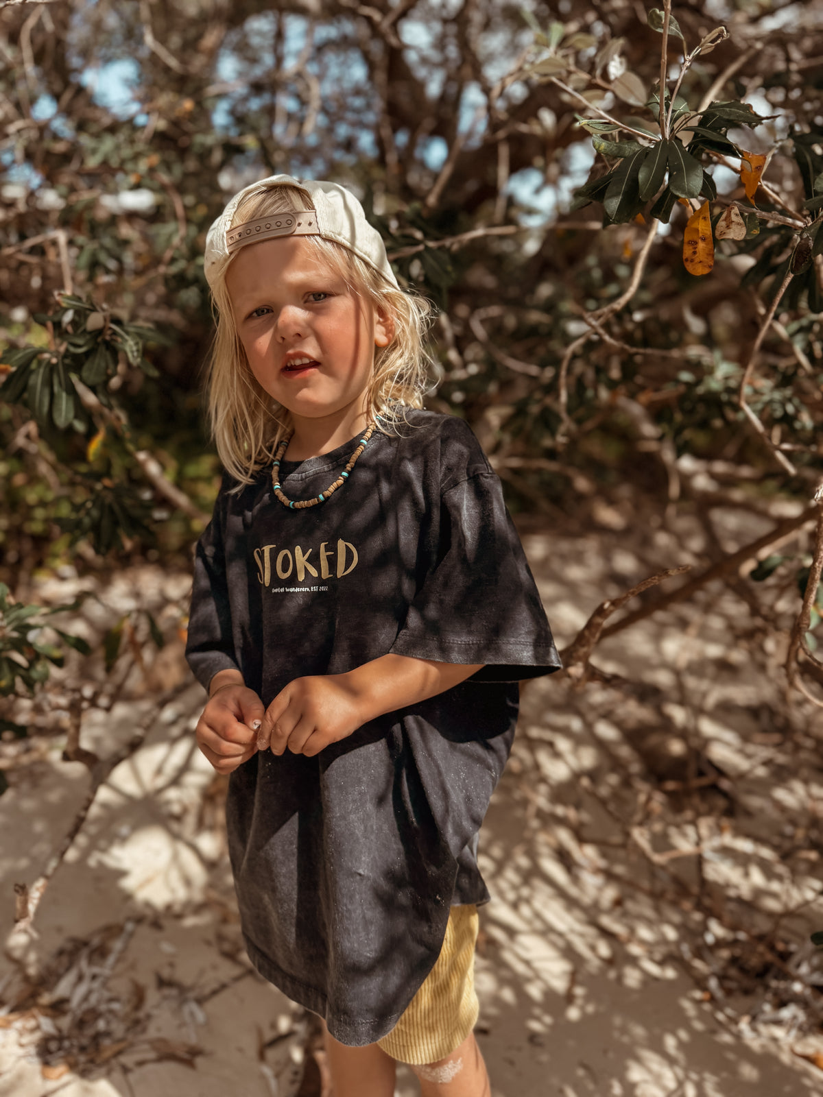 STOKED kids tee