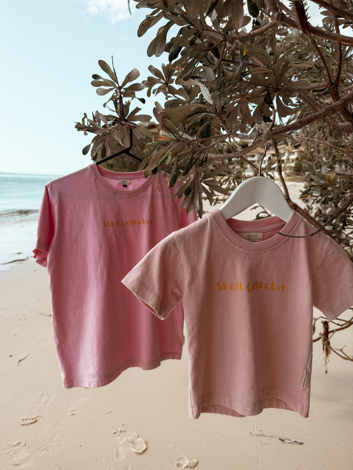 Shell Collector kids tee
