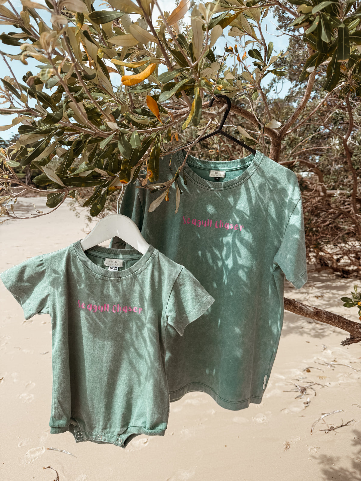 Seagull Chaser t-shirt romper