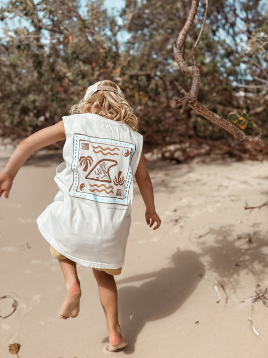 Surf Soul kids singlet