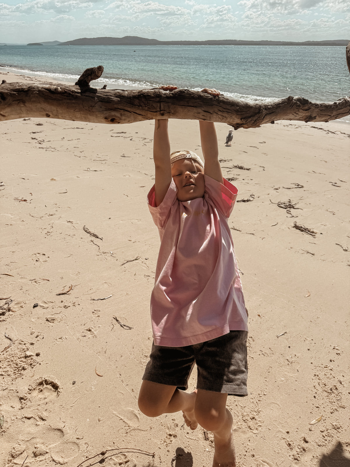 Shell Collector kids tee
